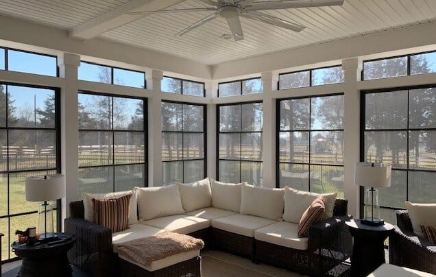Sunroom addition