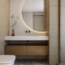 Minimalist bathroom design - McLean VA