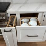 Lower kitchen cabinets and drawers - aging in place
